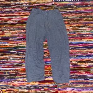 Plaid, gray white, sweatpants, haven’t worn in2+ years